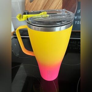 Brumate. Pink and yellow